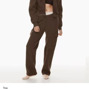 TNA mega fleece cargo sweatpants